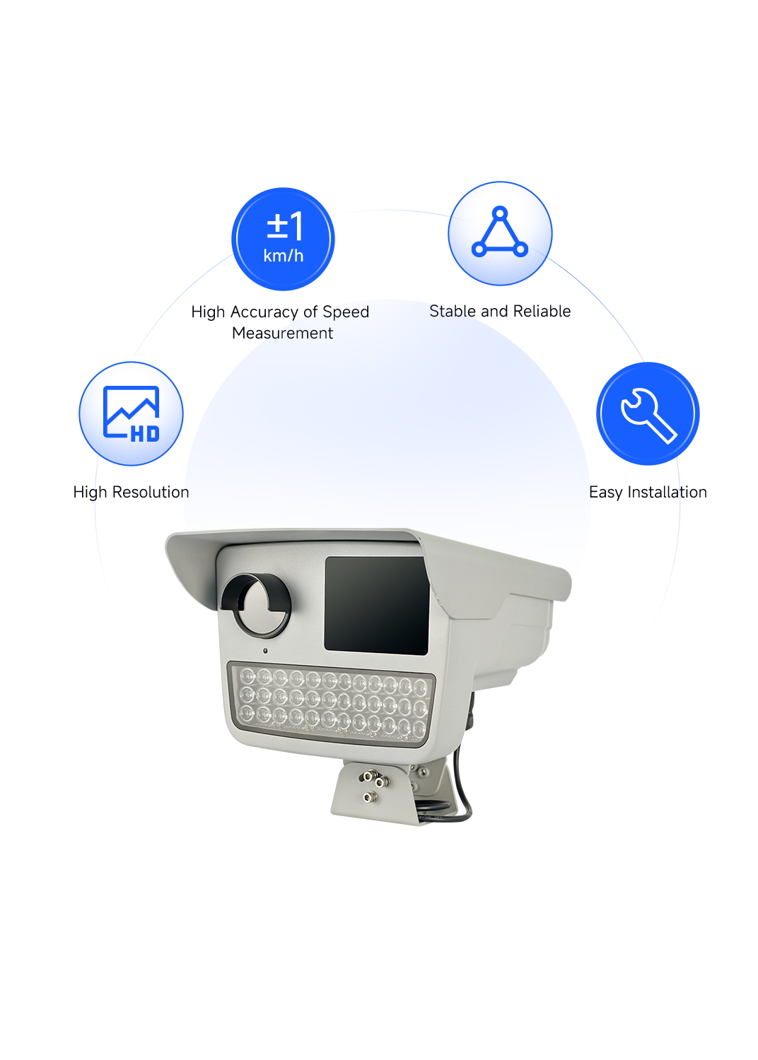 Fixed Speeding Enforcement Camera Features Showcase